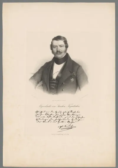 Portret van Kurt von Saucken-Tarputschen