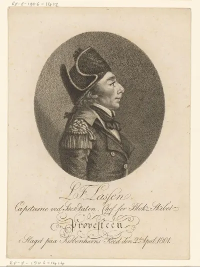 Portret van L.F. Lassen
