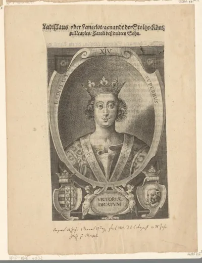 Portret van Ladislaus, koning van Napels