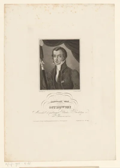 Portret van Ladislaus Ostrowski