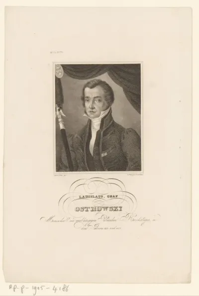 Portret van Ladislaus Ostrowski