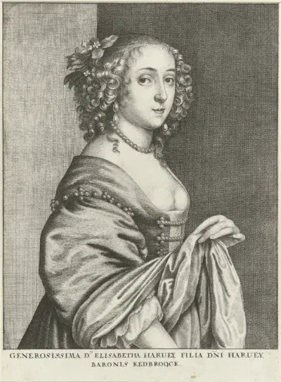 Portret van Lady Elisabeth Hervey