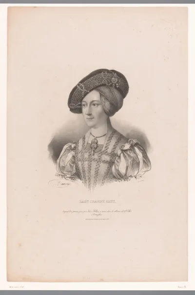 Portret van Lady Jane Grey
