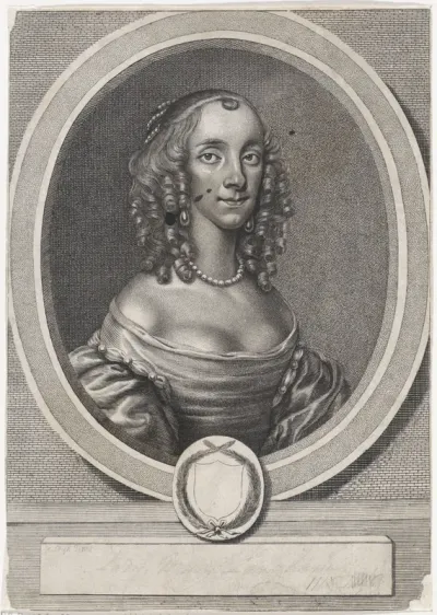 Portret van Lady Mary Langham