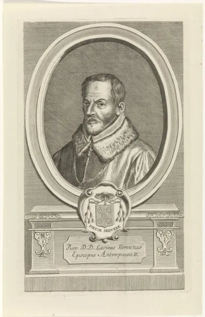 Portret van Laevinus Torrentius