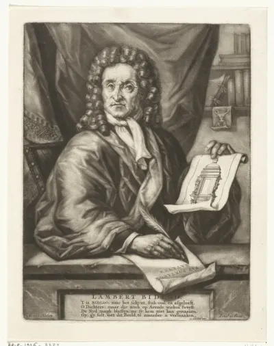 Portret van Lambert Bidloo