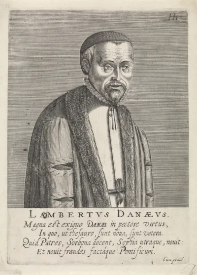 Portret van Lambert Daneau