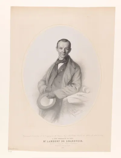 Portret van Lambert de Grandvoir