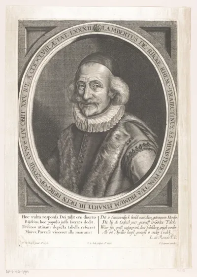 Portret van Lambert de Rycke