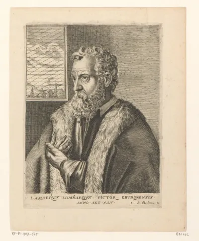 Portret van Lambert Lombard