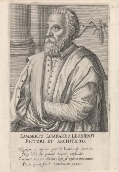 Portret van Lambert Lombard