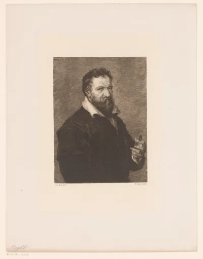 Portret van Lambert Lombard
