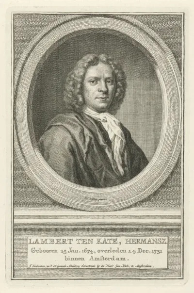 Portret van Lambert ten Kate