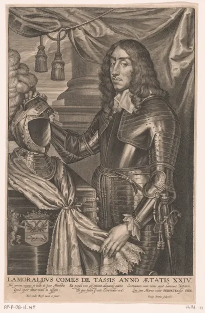 Portret van Lamoral Claudius Franz, graaf van Tassis