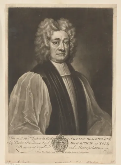 Portret van Lancelot Blackburne
