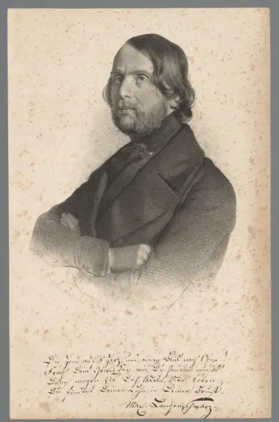 Portret van Langenschwarz