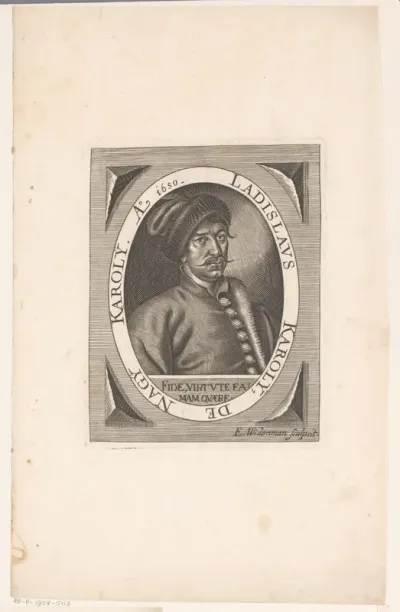 Portret van László Károlyi von Nagykároly