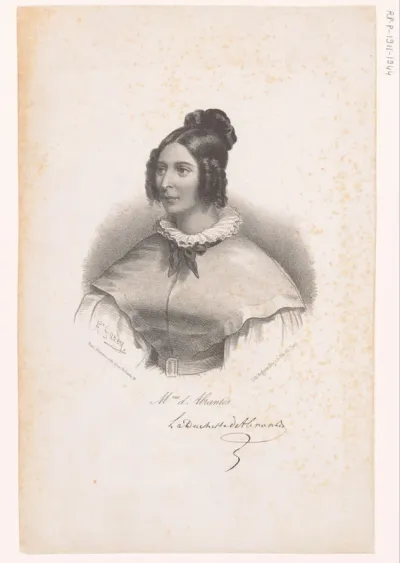 Portret van Laure Junot d'Abrantès