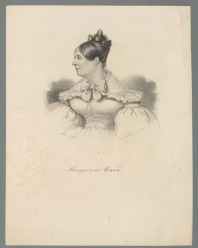 Portret van Laure Junot