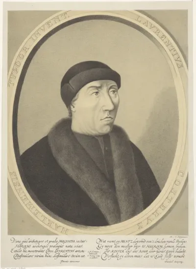 Portret van Laurens Jansz. Coster