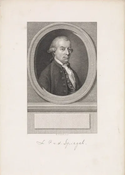 Portret van Laurens Pieter van de Spiegel