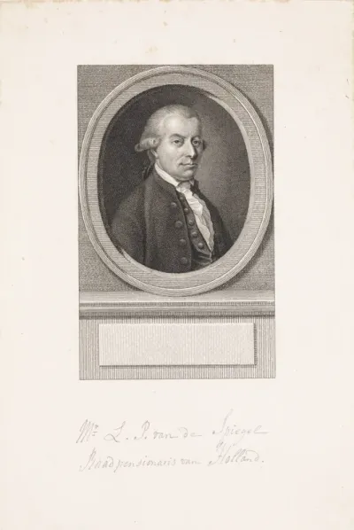 Portret van Laurens Pieter van de Spiegel