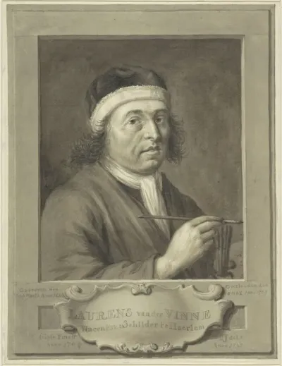 Portret van Laurens Vincentsz. van der Vinne