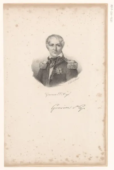 Portret van Laurent de Gouvion-Saint-Cyr