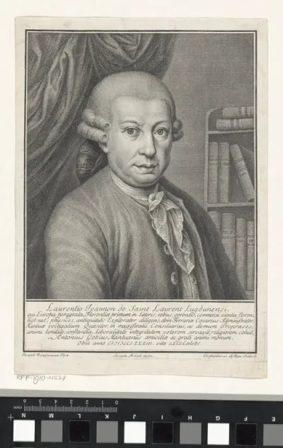 Portret van Laurentio Joannon de Saint Laurent