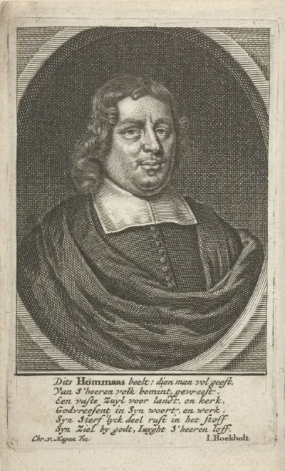 Portret van Laurentius Homma