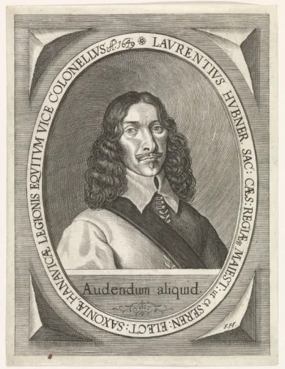 Portret van Laurentius Hubner