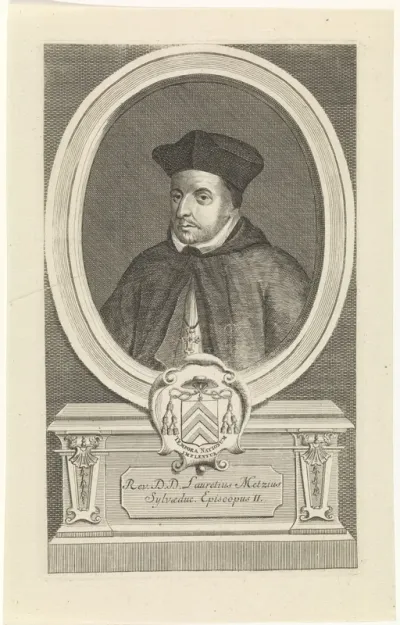 Portret van Laurentius Metsius