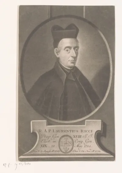 Portret van Laurentius Ricci