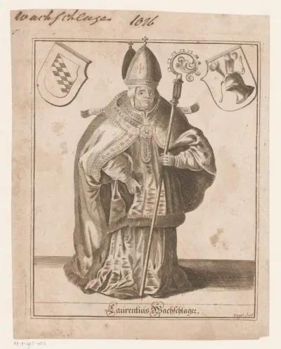 Portret van Laurentius Wachschlager