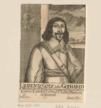 Portret van Laurentz Götz