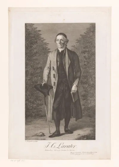 Portret van Lavater