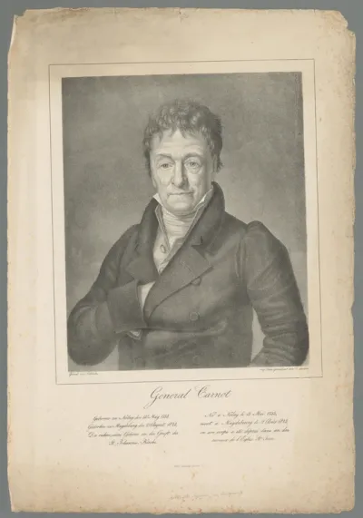 Portret van Lazare Carnot