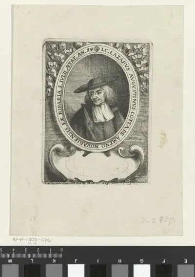 Portret van Lazarus Augustinus Cotta