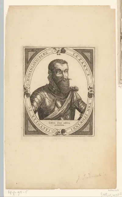 Portret van Lazarus von Schwendi