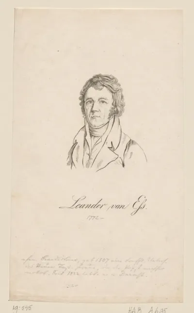Portret van Leander van Ess
