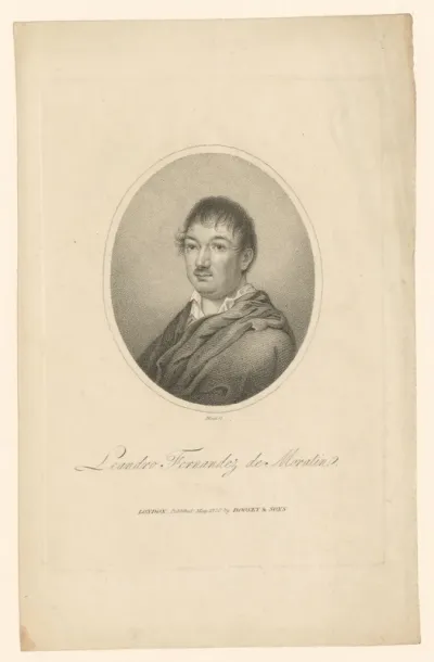 Portret van Leandro Fernández de Moratín