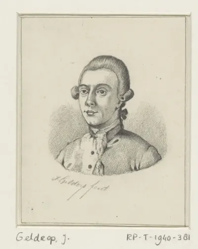 Portret van Leendert Overbeek