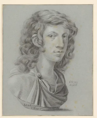 Portret van Leendert van der Cooghen