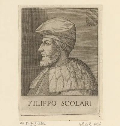 Portret van legeraanvoerder Filippo Buondelmonti degli Scolari