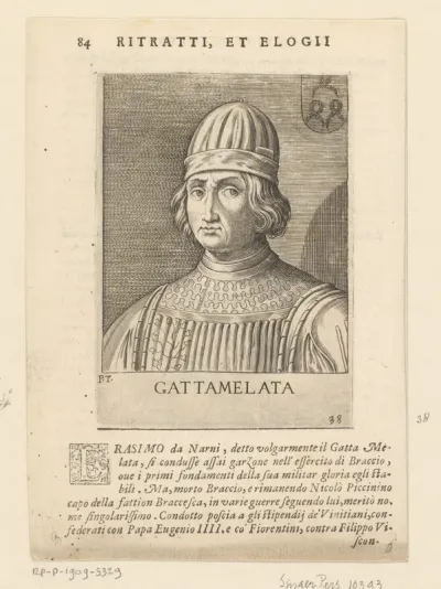 Portret van legeraanvoerder Gattamelata