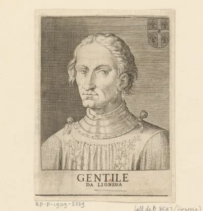 Portret van legeraanvoerder Gentile Da Leonessa