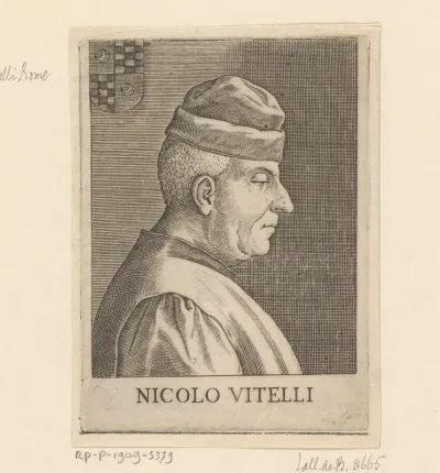 Portret van legeraanvoerder Niccolò Vitelli
