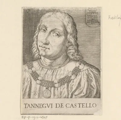 Portret van legeraanvoerder Tanneguy du Chastel III