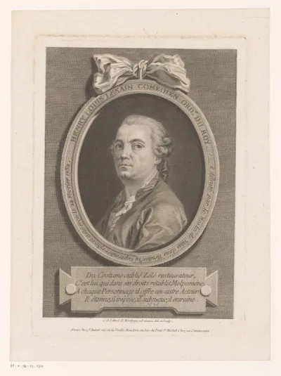 Portret van Lekain