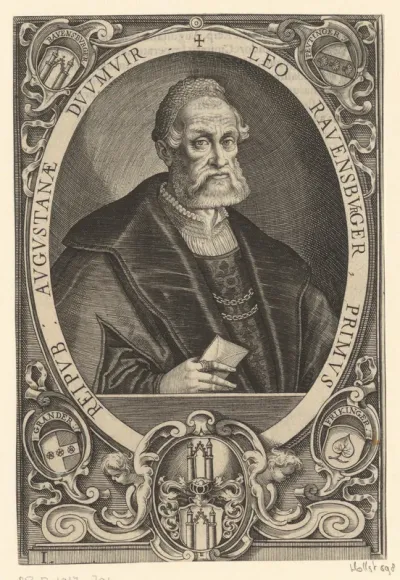 Portret van Leo Ravensburger